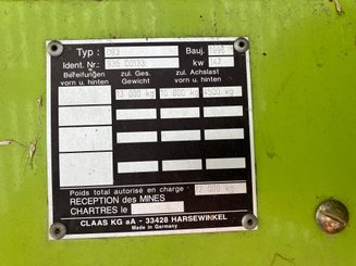 Moissonneuse batteuse Claas MEGA 204 - 11