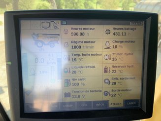Moissonneuse batteuse New Holland CX 7.80 - 4
