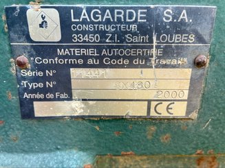 Broyeur à axe horizontal Lagarde SX 480 - 7