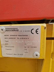 Vis, élévateur, sauterelle SPINNEKOP Elevateur 12 MX600 - 2