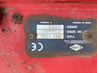 Broyeur à axe vertical Kuhn BAV 1550 - 3